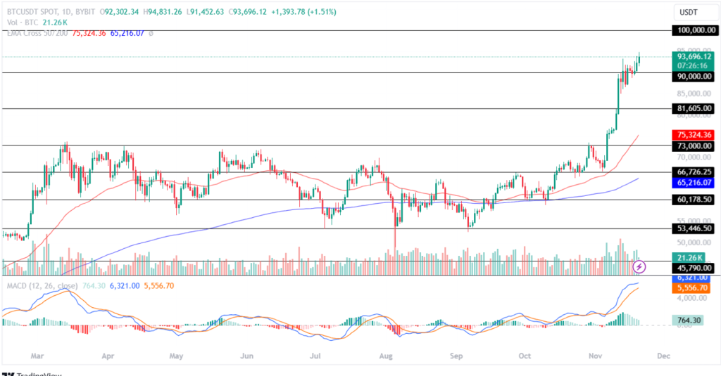 Bitcoin Price Prediction 20th November 2024