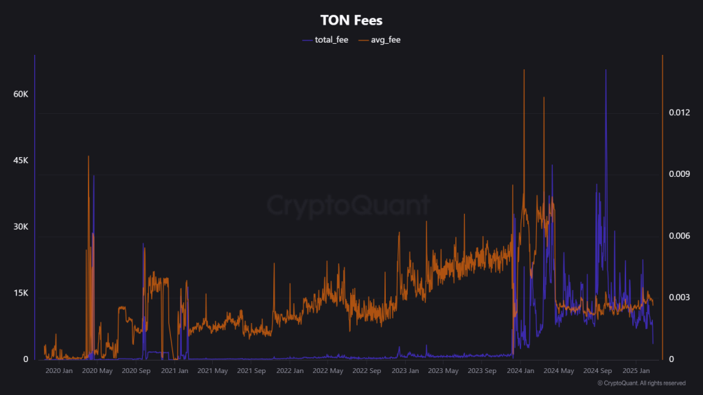 Ton Coin On-Chain Data